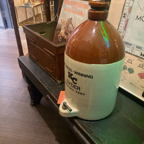 KC Cyder earthen jug