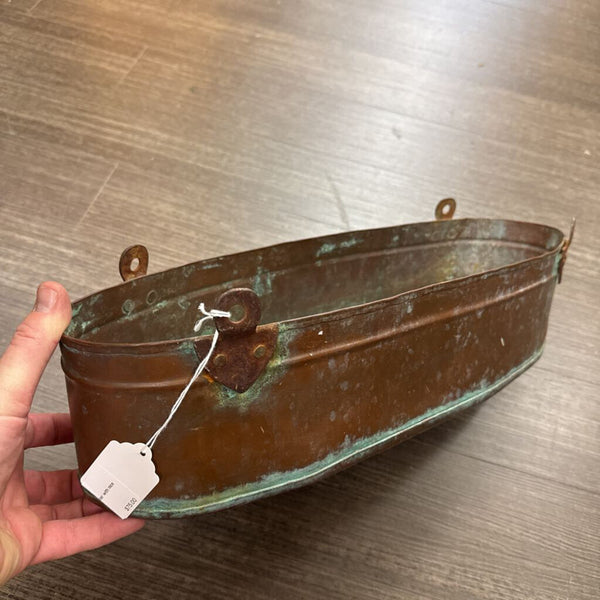 Vintage Copper planter with nice patina