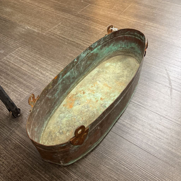 Vintage Copper planter with nice patina