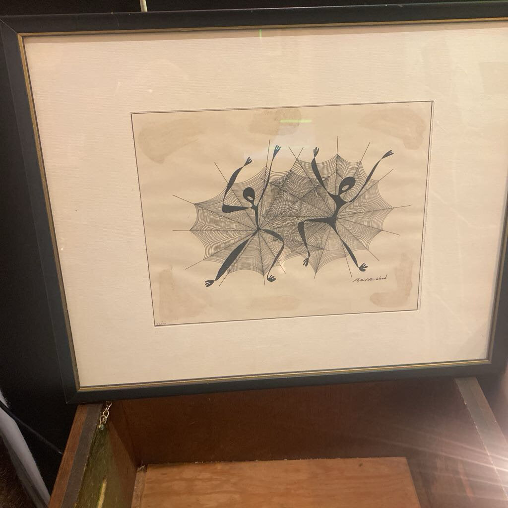 April and Sam print by Phyllis Ward 19x15