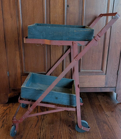 FIRM Vintage Folding Garden Center Cart (3 PCS) STORE PICK UP ONLY