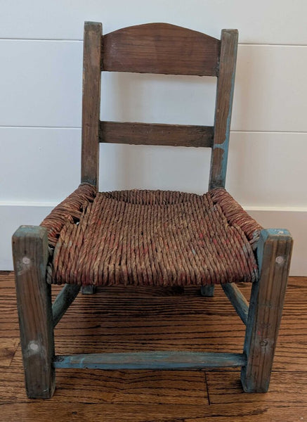 Antique Primitive Childs Chair