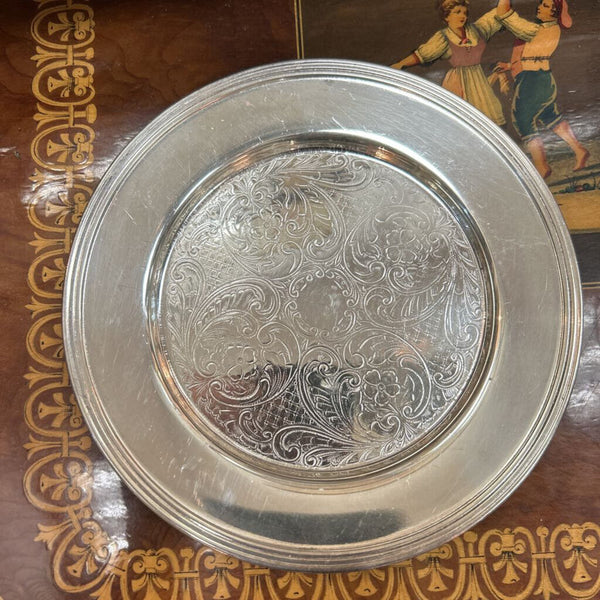 Silver Plated Wine Coaster