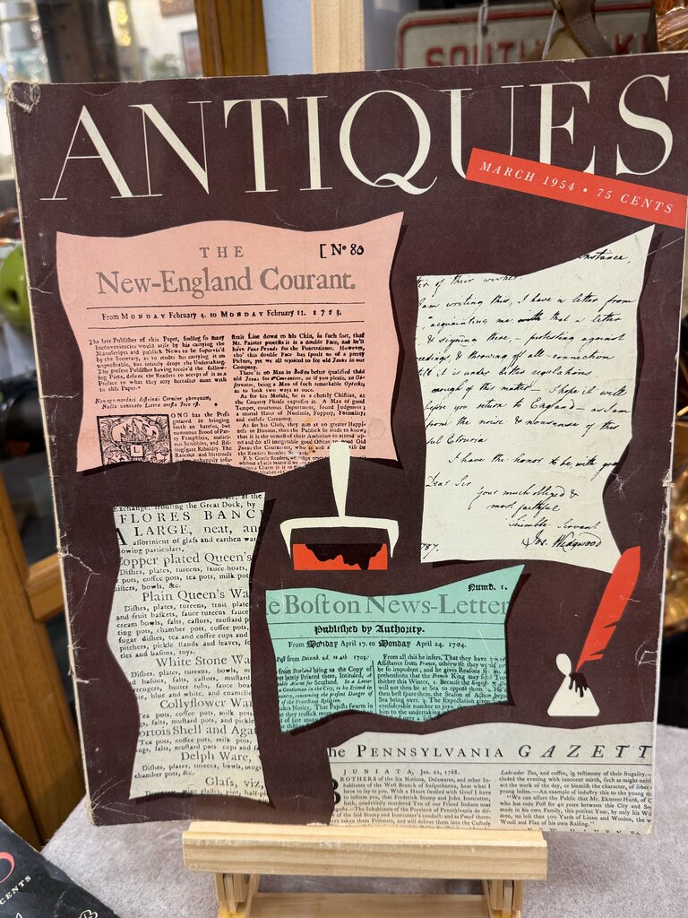 1950's Antiques Magszine, various issues