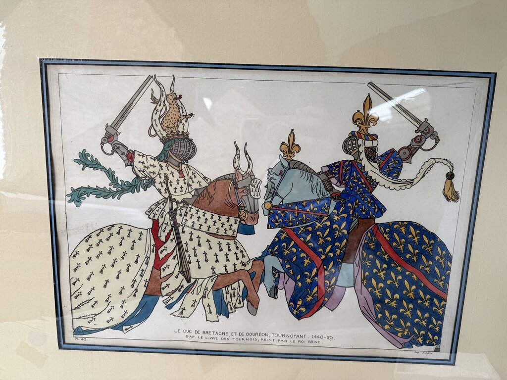 Raphael Jacquemin (French, 1821-1881) Hand Tinted Etching, custom matted on foam and plastic sealed)