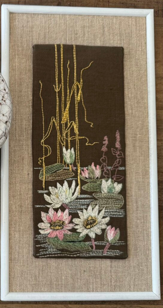 Framed Stitched Botanical