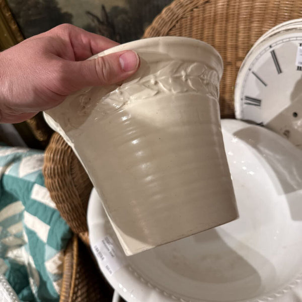 White planter