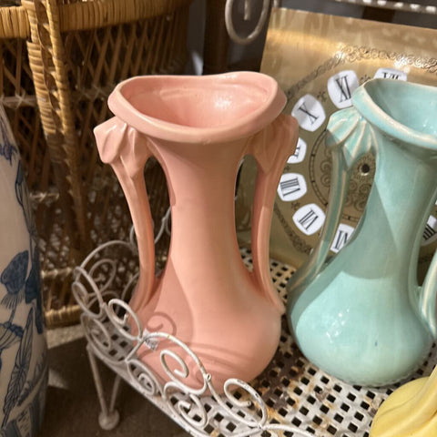 McCoy pink vase