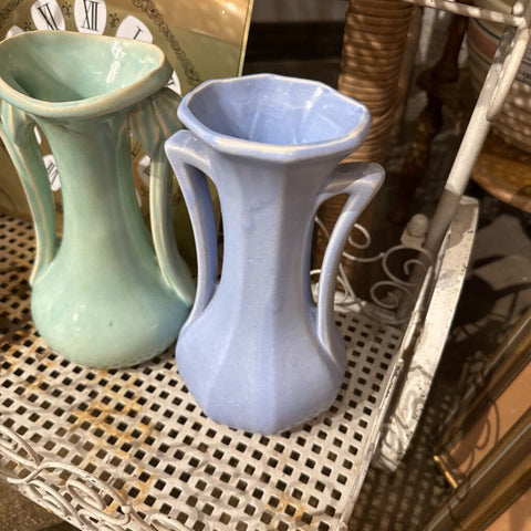 McCoy blue vase