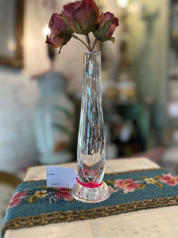 |N| Vintage Waterford Crystal "Rainfall" Vase