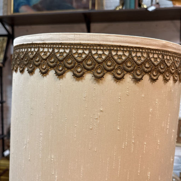 42" tall Brass Lotus Table Lamp W1680 IN STORE PICKUP ONLY