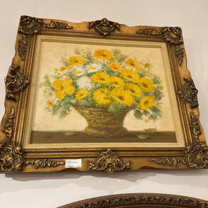 Large floral ornate picture