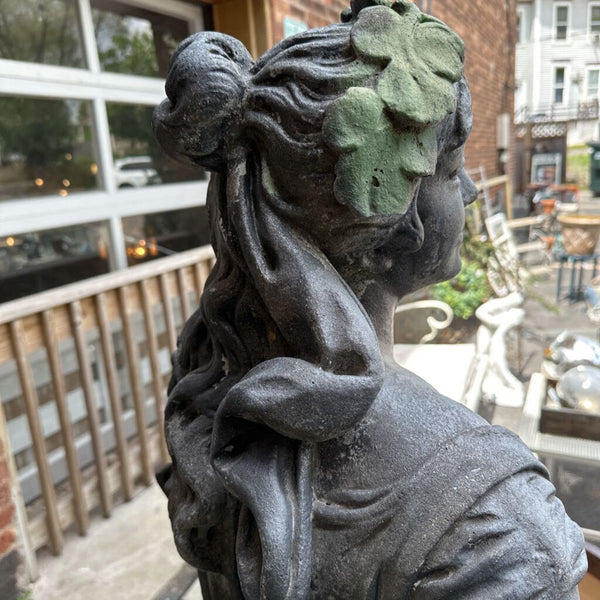 Tall concrete lady 60"H x 25"w IN STORE PICKUP ONLY!