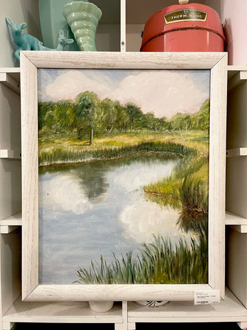 Jens Fresh Vintage ~ Vintage Lake painting