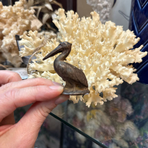 Metal Pelican 2" tall W1855