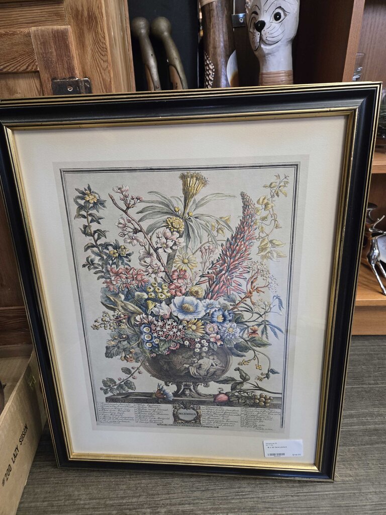 18 x 22 floral picture