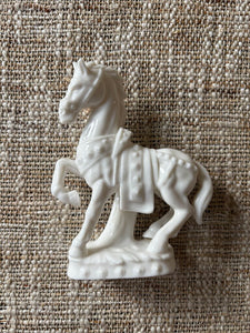Vintage White Horse Figurine Ardalt Verithin Lenwile Japan 5" Porcelain