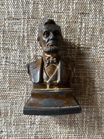 Vintage Bust of Abraham Lincoln 5.5H