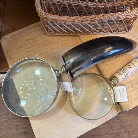 Horn Magnifying Glass