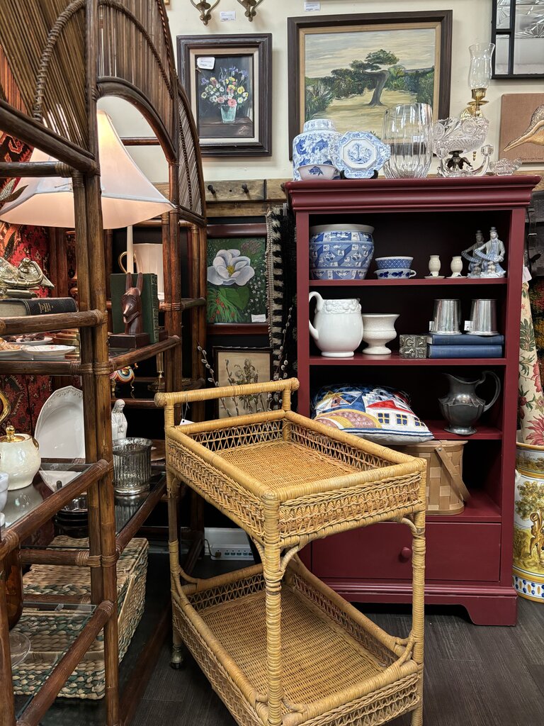 Red Stanley Furniture Bookcase 58x28x18 In Store Pick Up