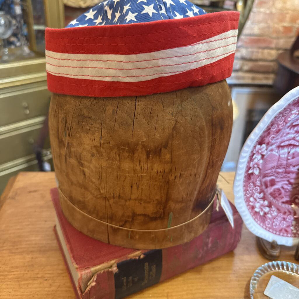 Millinery Hat Form - Wooden