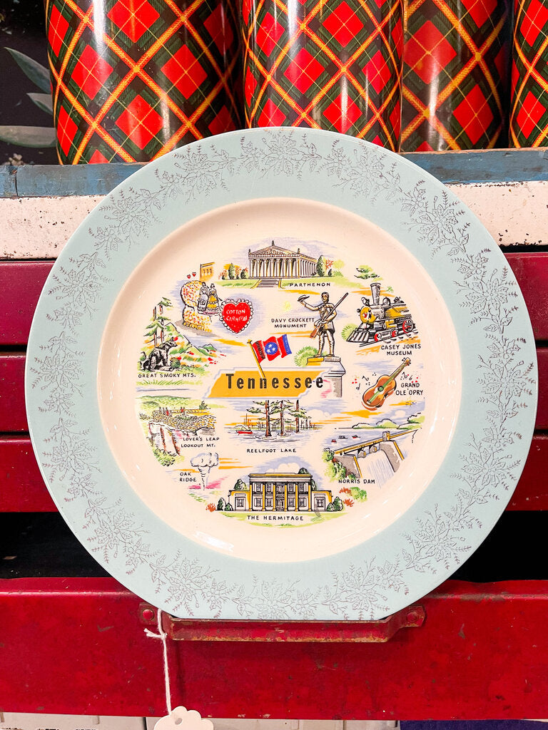 Jens Fresh Vintage ~ Vintage Tennessee state plate
