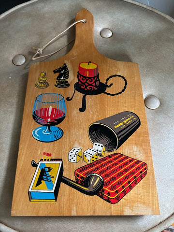 Vintage Nevco Cutting Board Yugoslavian 12in