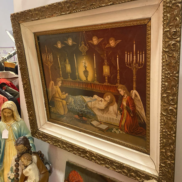 Framed the death of Mary 28x24