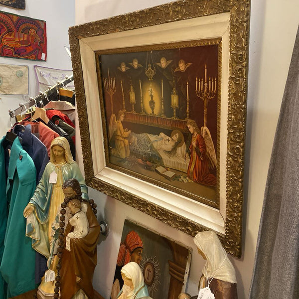 Framed the death of Mary 28x24