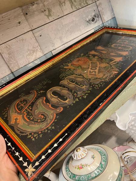 Hand Painted Antique God is Our Hope