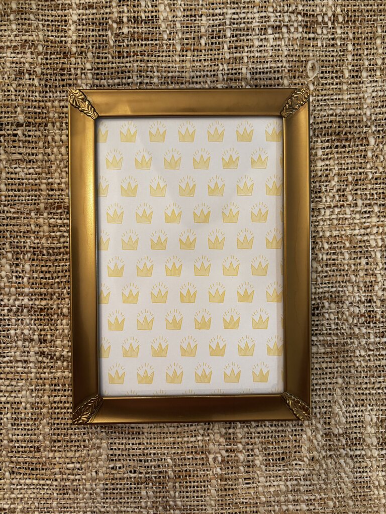 Vintage Brass Frame 5x7