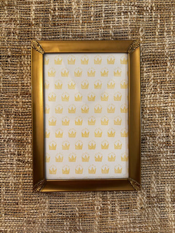 Vintage Brass Frame 5x7