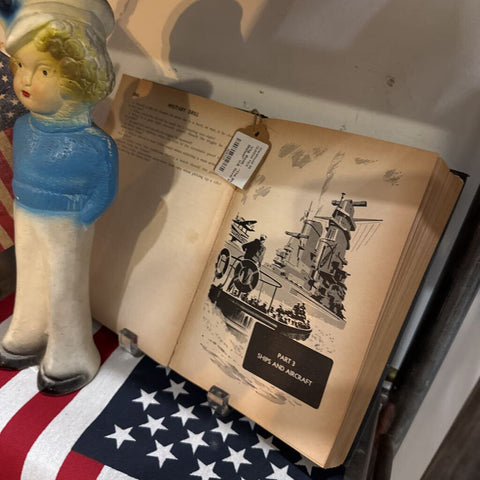 Vtg. Book - "The BlueJackets Manuel" U.S. Naval Inst. 14th Edition