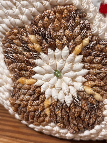 Vintage Shell Swan Planter MCM Excellent Condition 9T x 10W