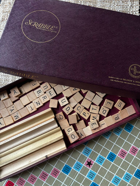 Vintage 1953 Scrabble Game by Selchow & Righter Co.