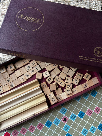 Vintage 1953 Scrabble Game by Selchow & Righter Co.
