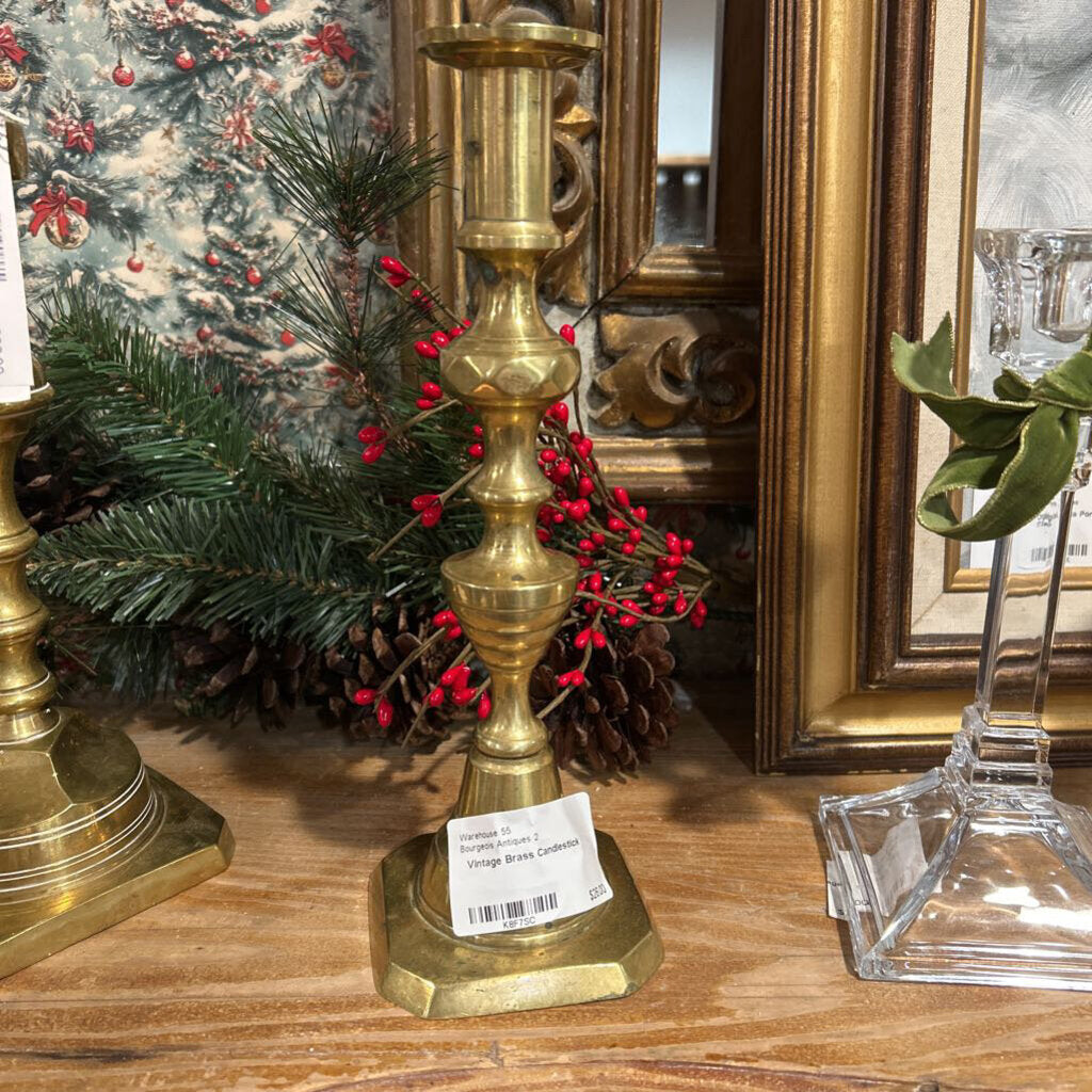 Vintage Brass Candlestick