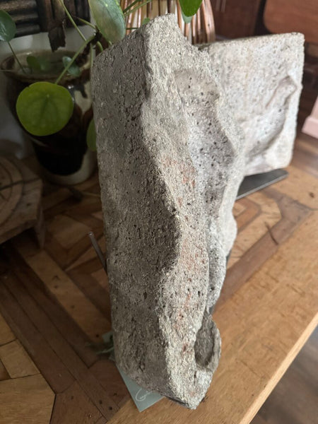 Bird imprint Art sculpture tall