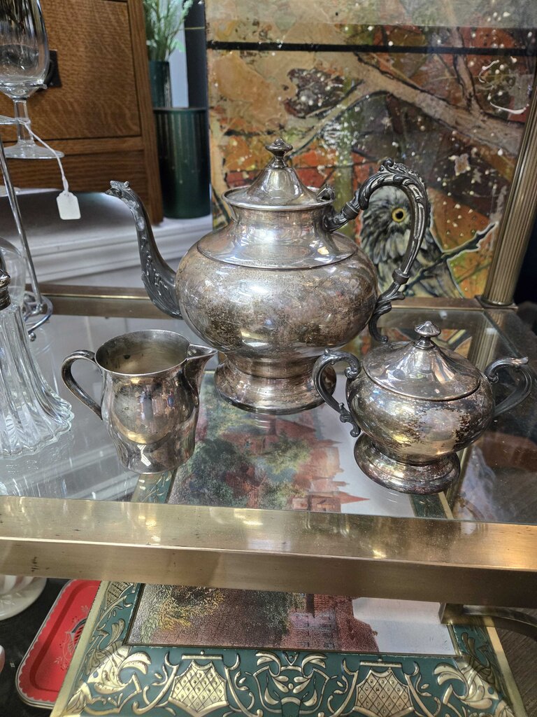 3 piece silverplate coffee/tea set
