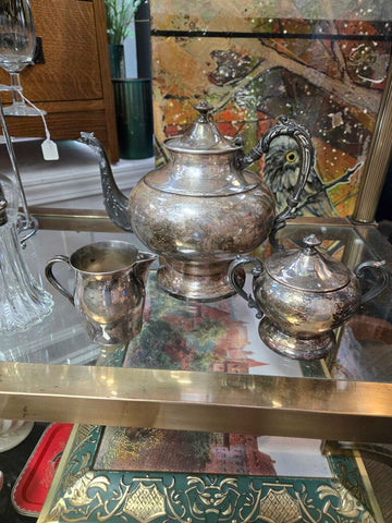 3 piece silverplate coffee/tea set