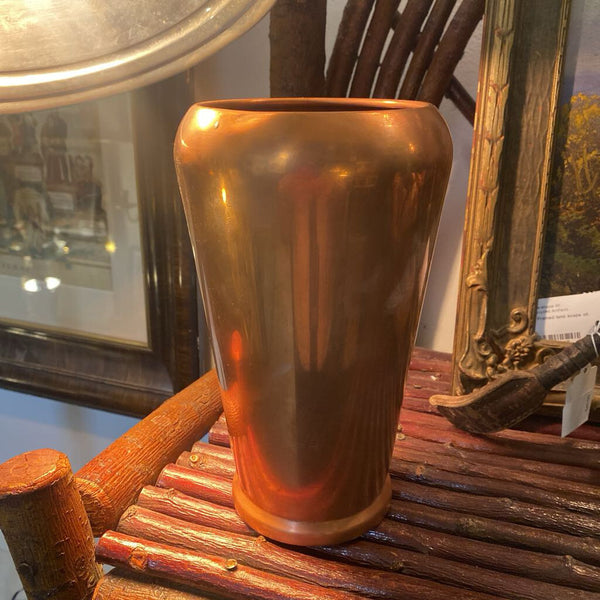 Revere Copper vase 8in tall