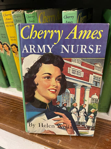 Jens Fresh Vintage ~ vintage cherry Ames army nurse book