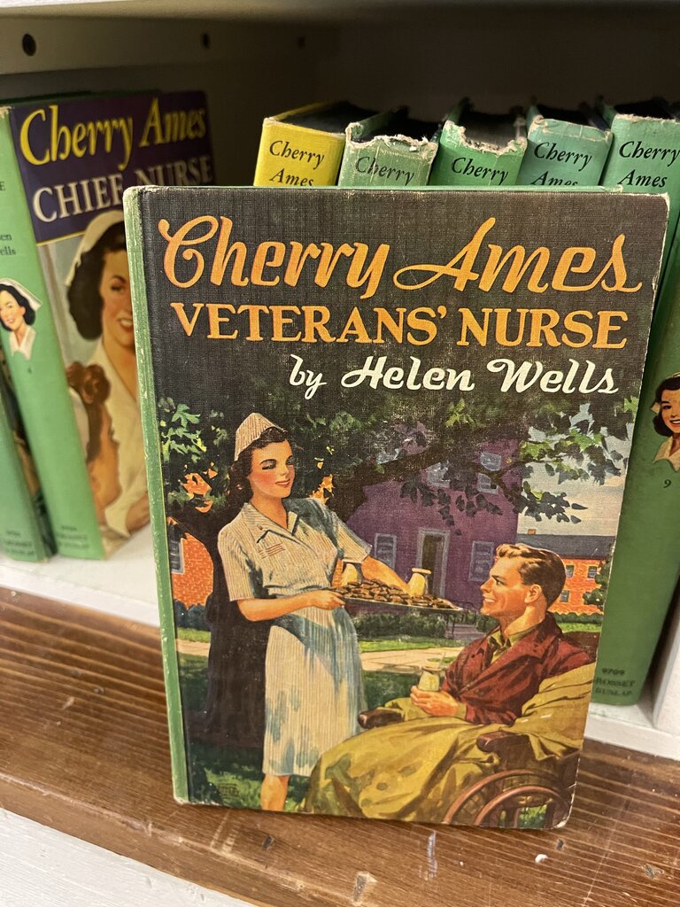 Jens Fresh Vintage ~ vintage cherry Ames veterans nurse book