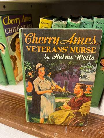 Jens Fresh Vintage ~ vintage cherry Ames veterans nurse book