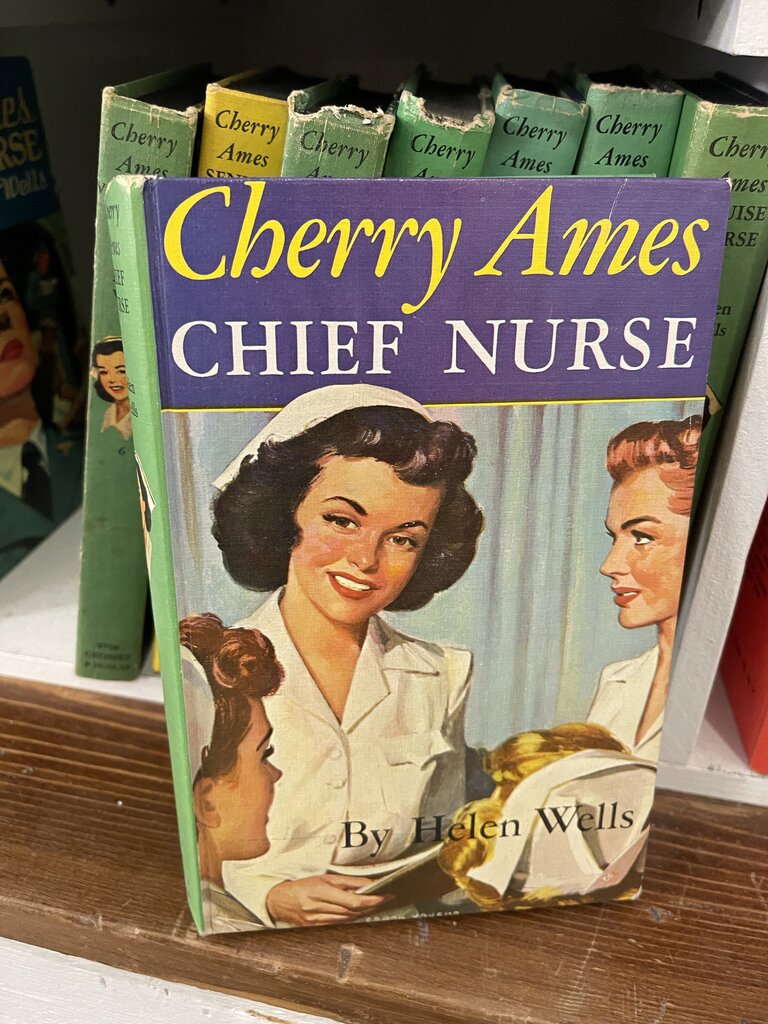 Jens Fresh Vintage ~ vintage cherry Ames, chief nurse book