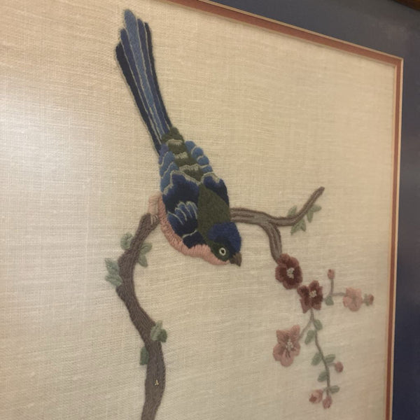 Bird embroidery 19x27