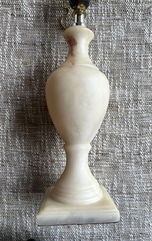 Vintage Alabaster Lamp Rewired