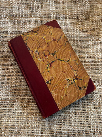 Set of 6 Antique 1899 Leather Complete Works of Shakespeare Books