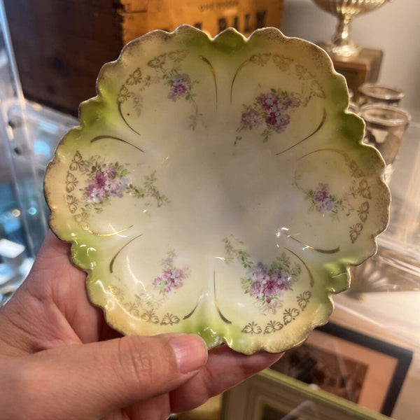 Vintage Violet Trinket Dish