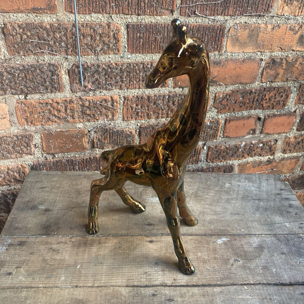 McM ceramic standing Giraffe 18in